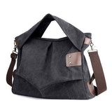 Canvas Casual Large Capacity Tote Handbag Crossbody Bag