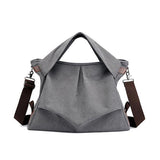 Canvas Casual Large Capacity Tote Handbag Crossbody Bag