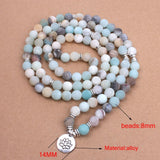 Fashion Women's Beads Bracelet With Lotus Buddha Charm
