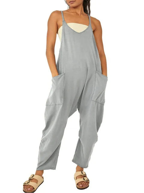 Women's Casual Comfy Baggy Spaghetti Jumpsuits for Summer