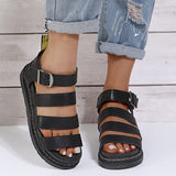 Women's Soft Comfy Buckle Up Casual Beach Sandals