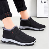 Winter Extra Warm Fleece Thickened Non-Slip Walking Shoes for Men
