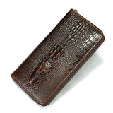 Men's Real Leather Crocodile Wallet