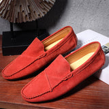 Breathable Slip on Casual Leather Loafers for Men