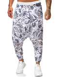 Loose Fashion Print Casual Running Athletic Comfort Harem Pants