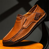 Men's Casual Breathable Solid Color Loafers