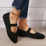 Comfort Breathable Slip-on Knitting Loafers for Lady