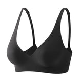 New Sexy Wirefree Soft Intimate Women's Underwear Solid Color Bras