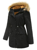 Women's Casual Hooded Thermal Cotton Coats