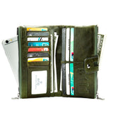 Anti-Theft RFID Blocking Vintage Cash Cards Wallets For Women