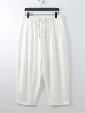 Men's Summer Comfy Cropped Linen Pants