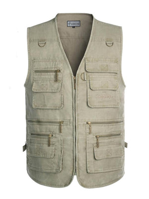 Men's Outdoor Multi-pocket Photography Vest