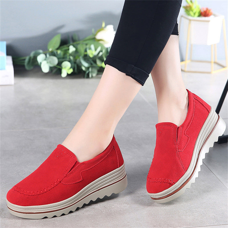 Fashion Extra Soft Lightweight Women Leather Loafers