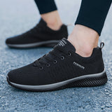 Trendy Casual Lace Up Lightweight Sneakers