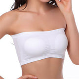 New Plus Size Strapless Bra Breathable Tube Top Sexy Crop Tops
