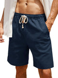 Men's Summer Casual Drawstring Quick Dry Beach Shorts