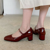 Stylish Casual Kitten Heels Mary Jane Shoes for Women