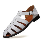 Men's Soft Pointed Toe Hollowed-Out Sandals