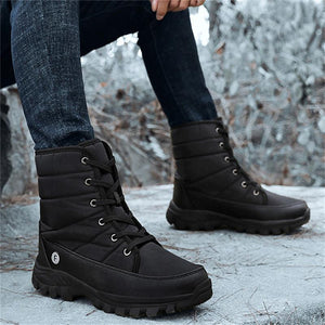 Men's Winter Lace Up Outdoor High-Top Thermal Boots