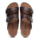 Open Toe Flat Heel Solid Color Sandals