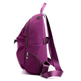Fashion Students Travel Waterproof Lightweight Nylon Female Backpack