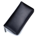 Unisex Multiple Compartment RFID Technology Anti-Scanning Card Slot Currency Wallet