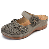 Women's Comfort Platform Elegant Flowers Sandals