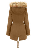 Women's Casual Hooded Thermal Cotton Coats
