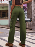 Women's Casual Comfortable Plus Size Cargo Pants