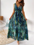 Women's Beautiful All-Over Floral Print Summer Holiday Dresses