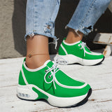 Spring Casual Thick Sole Sports Shoes for Lady