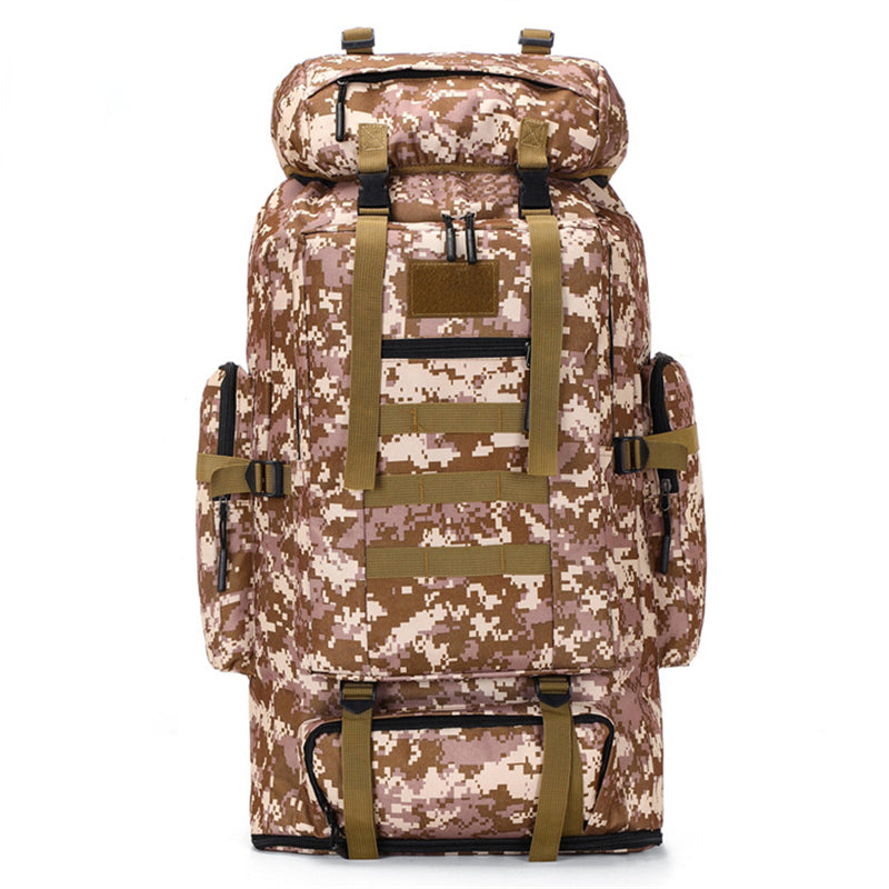 Men's Outdoor Camping Extra Large Military Camouflage Travel Backpack