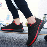 Trendy Casual Lace Up Lightweight Sneakers