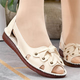 Women's Extra Soft Rubber Sole Non-Slip Fish Mouth Sandals for Summer