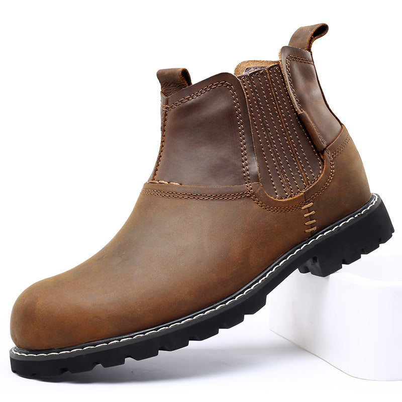Men's Outdoor Casual Style Leather Martin Boots