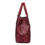 New Vintage Style Large Capacity PU Tote Bag Handbags