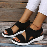 Women's Casual Cozy Open Toe Slip On Mesh Sandals