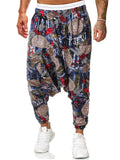 Loose Fashion Print Casual Running Athletic Comfort Harem Pants