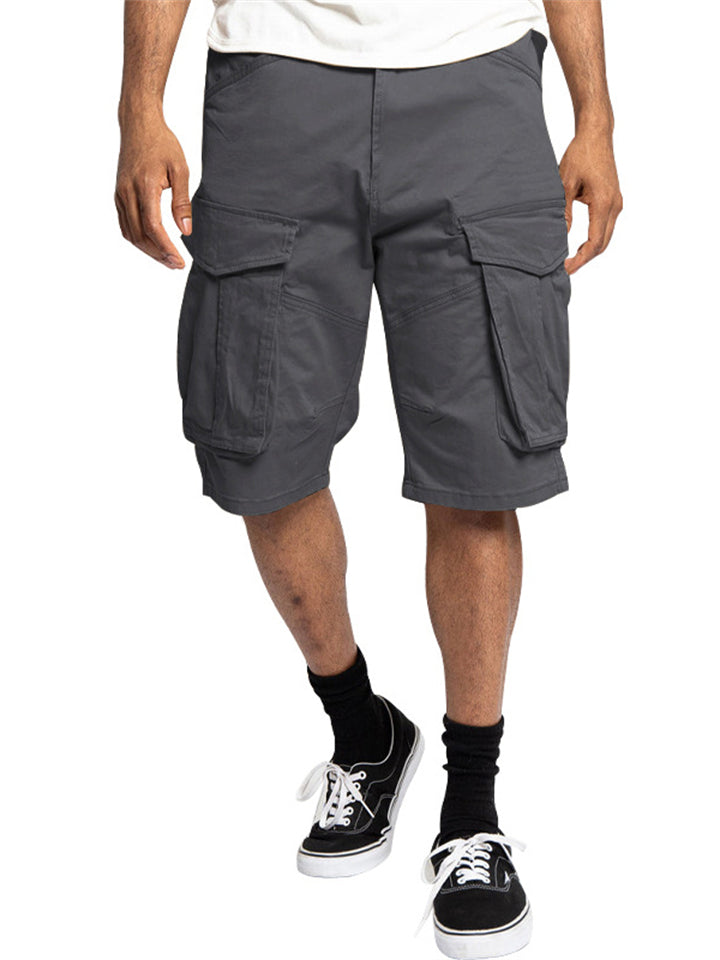 Men's Casual Loose-fitting Sports Cargo Shorts with Pocket