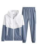 Men's Casual Youthful Long Sleeve Coat Long Pants Sets