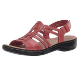 Retro Casual Open Toe Flat Buckle Beach Sandals for Women