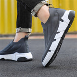 Male Fashion Casual Comfort Low Heel Slip On Work Sneaker