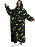 Adorable & Warm Hooded Wearable Blanket for Winter