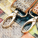 Fashionable Design Colorful Patchwork Large Capacity Handbag Shoulder Bag