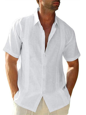 Men's Summer Casual Single Breasted Button Shirts