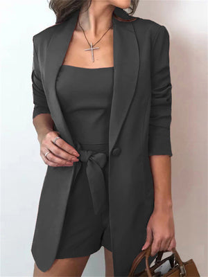 Women's Fashionable 3-Piece Blazer Sets