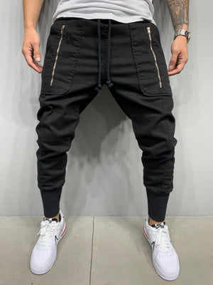 Casual Bunch Of Foot Close-Fitting Male Long Pants