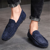 Casual Suede Leather Loafers For Men