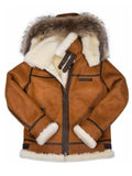Men's Casual Cozy Brown Zipper Thicken Winter Coats