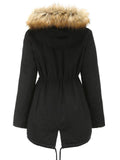 Women's Casual Hooded Thermal Cotton Coats